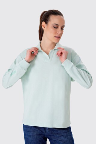 UNIQVIBE Shirt in Blau: Vorderseite