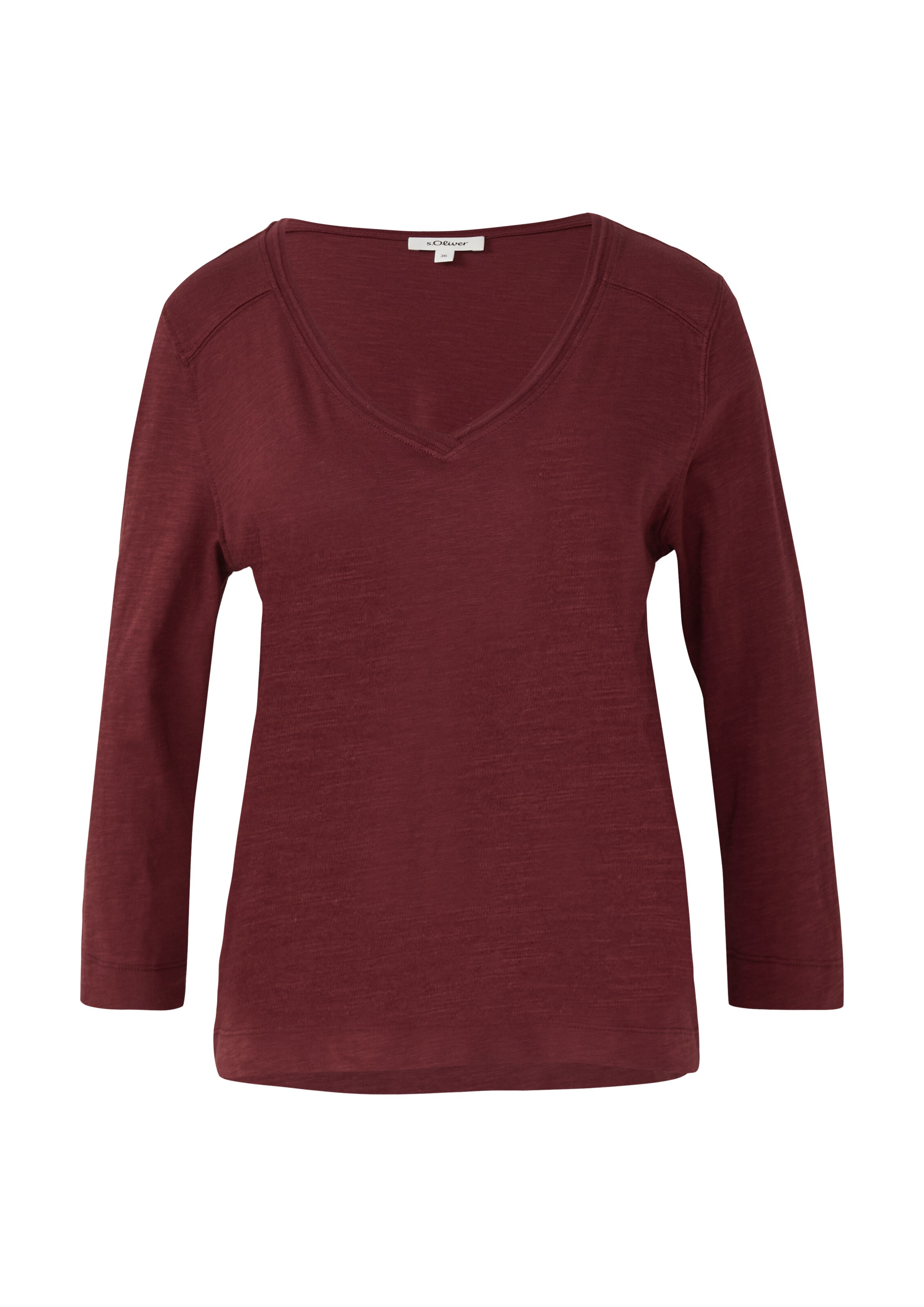 s.Oliver Shirt in Rood: voorkant