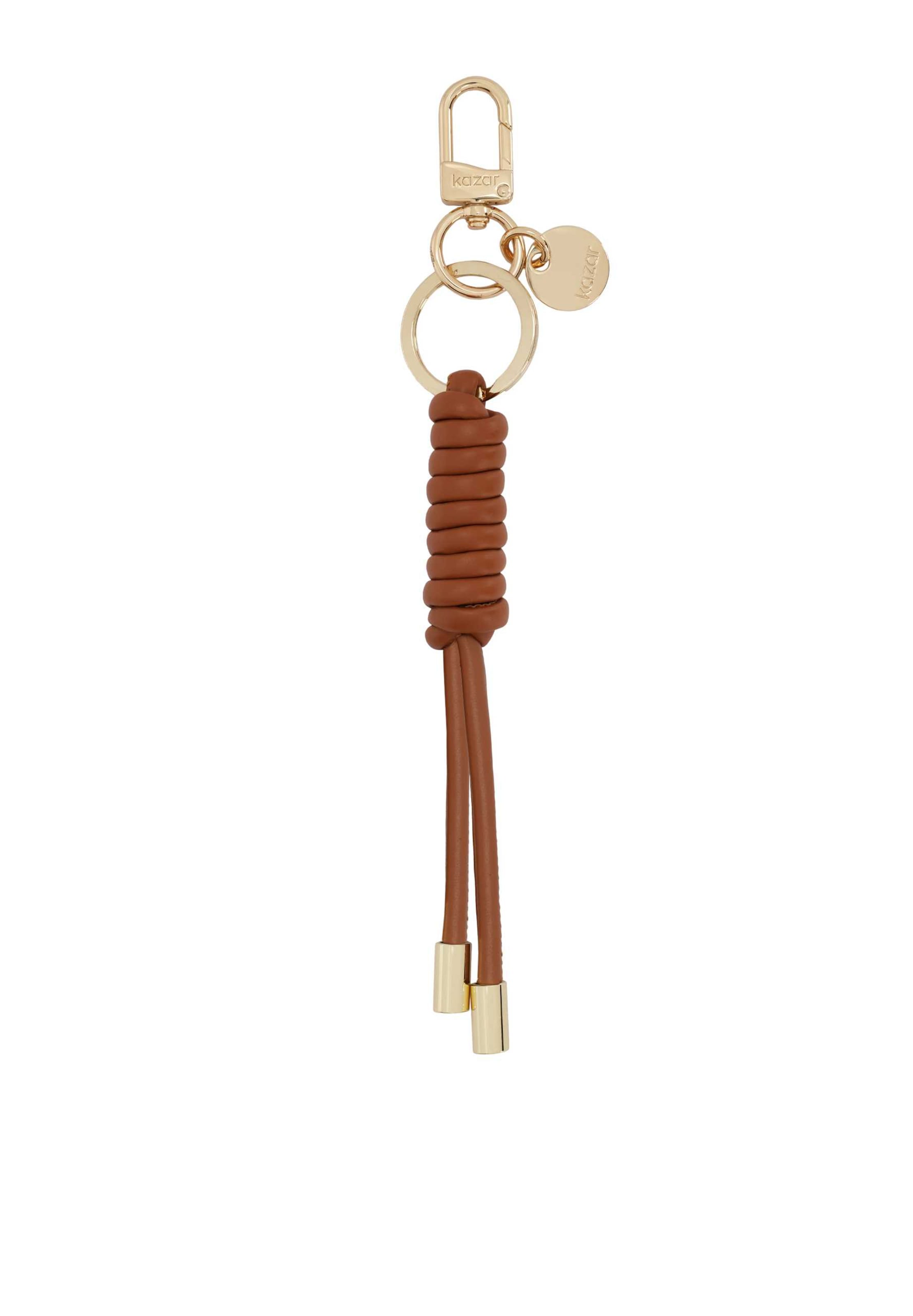Kazar Key Ring in Brown / Gold, Item view