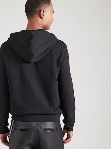 GUESS Zip-Up Hoodie in Black
