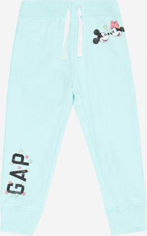 GAP Tapered Pants in Blue: front