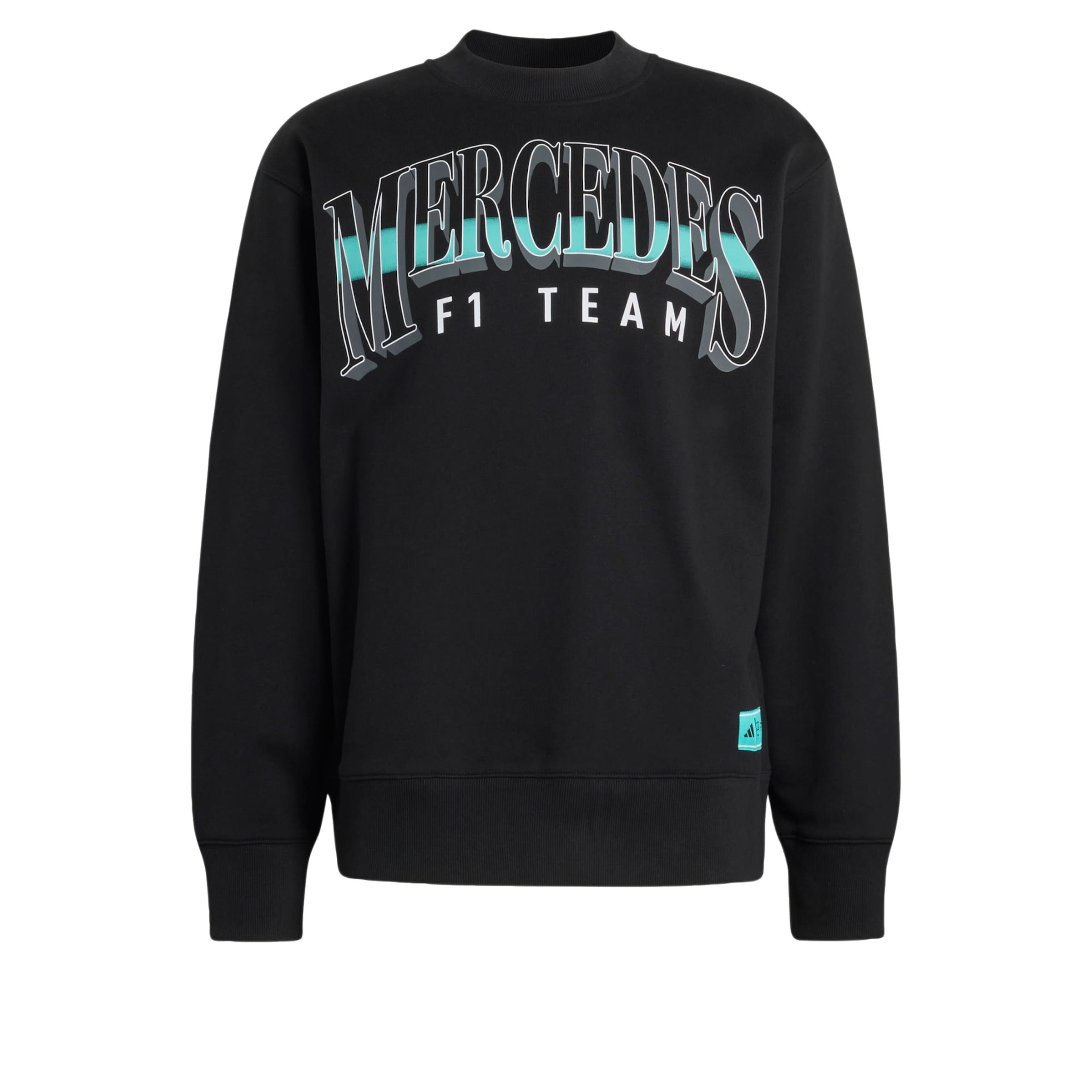Sweat de sport 'Mercedes - AMG Petronas Formula One Team Las Vegas' ADIDAS PERFORMANCE en noir : devant