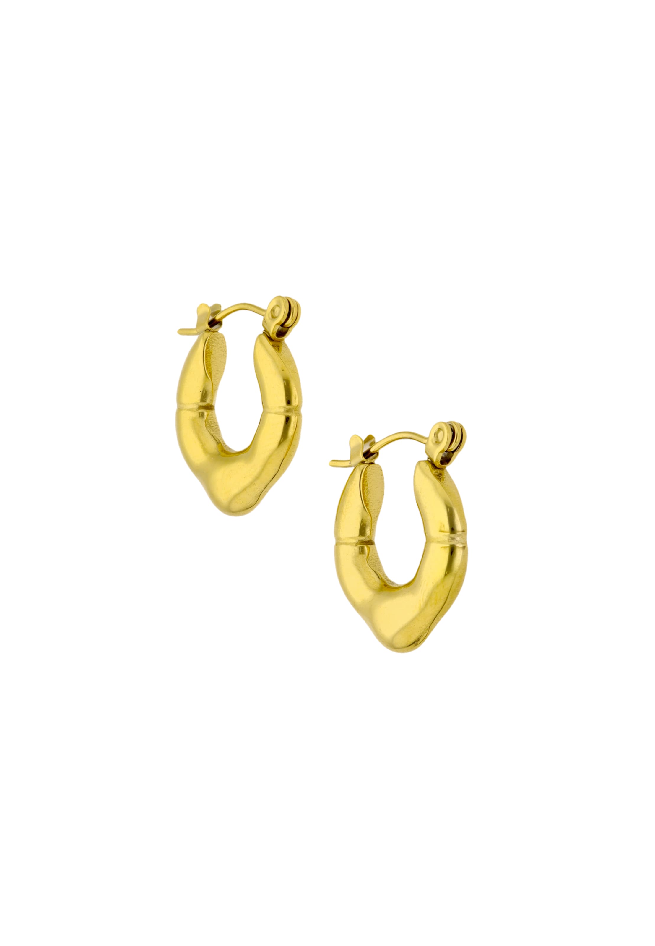 usha WHITE LABEL - Pendientes en oro: frente