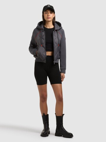 khujo Jacke 'Malaya' in Grau