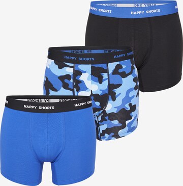 Happy Shorts Boxers in Blau: predná strana