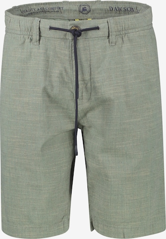 LERROS Sommerliche Chino-Shorts aus reiner Baumwolle mit Tunnelzug in Grün: Vorderseite
