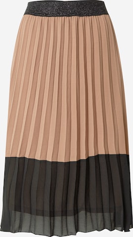 SAINT TROPEZ Skirt 'Trista' in Brown: front