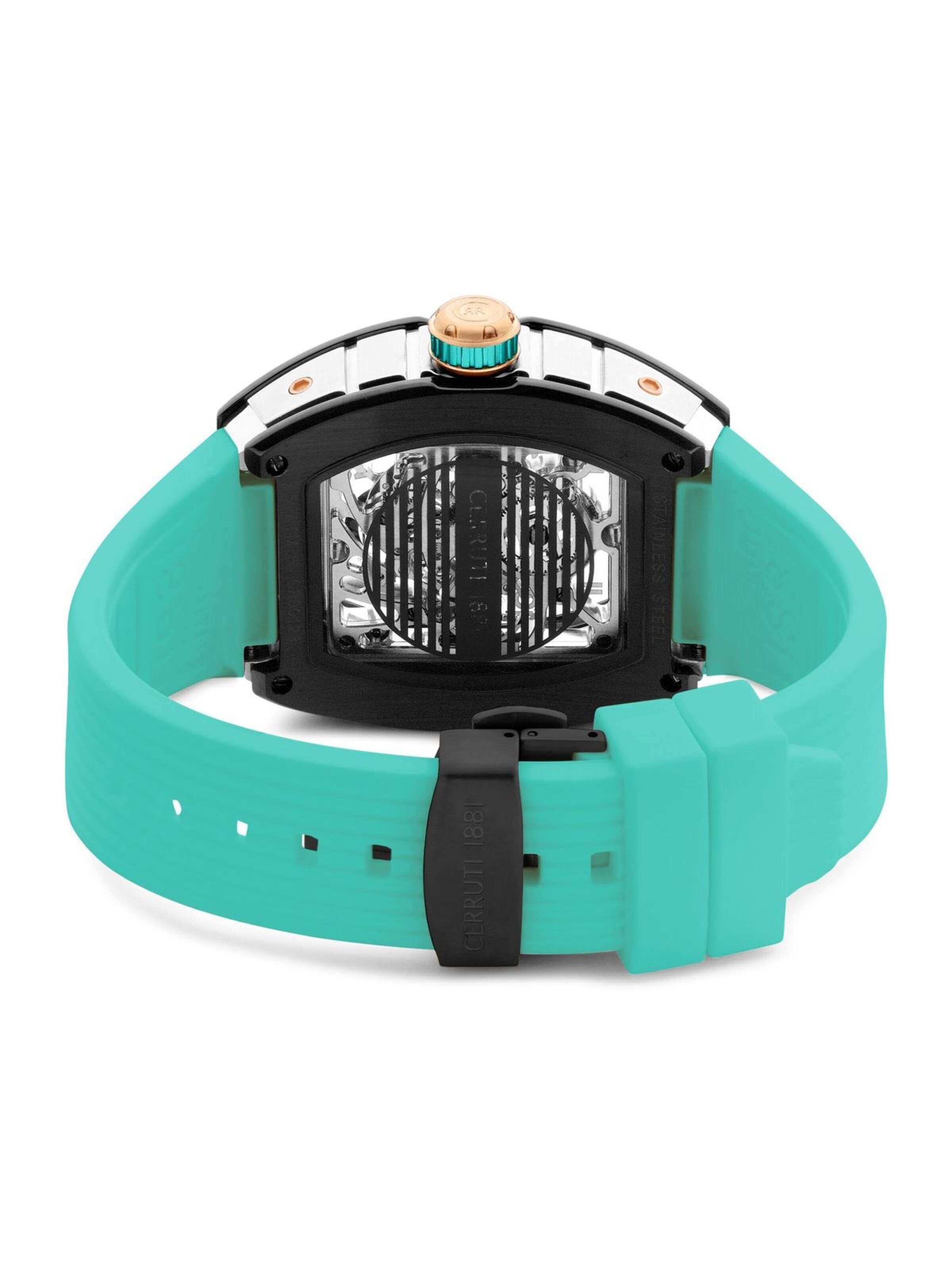 Montre à affichage analogique 'Ovaro' CERRUTI 1881 en vert
