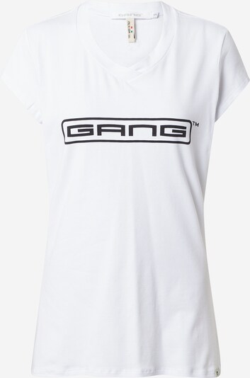 Tricou Gang pe negru / alb, Vizualizare produs