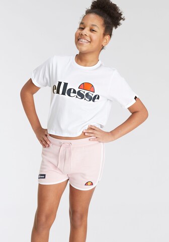 ELLESSE T-Shirt 'Nicky' in Weiß