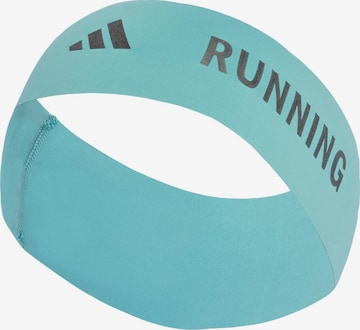 ADIDAS PERFORMANCE - Bandana 'Running Climacool' en azul: frente