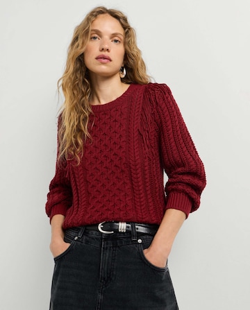 Pullover 'Arlette' di Pepe Jeans in rosso: frontale