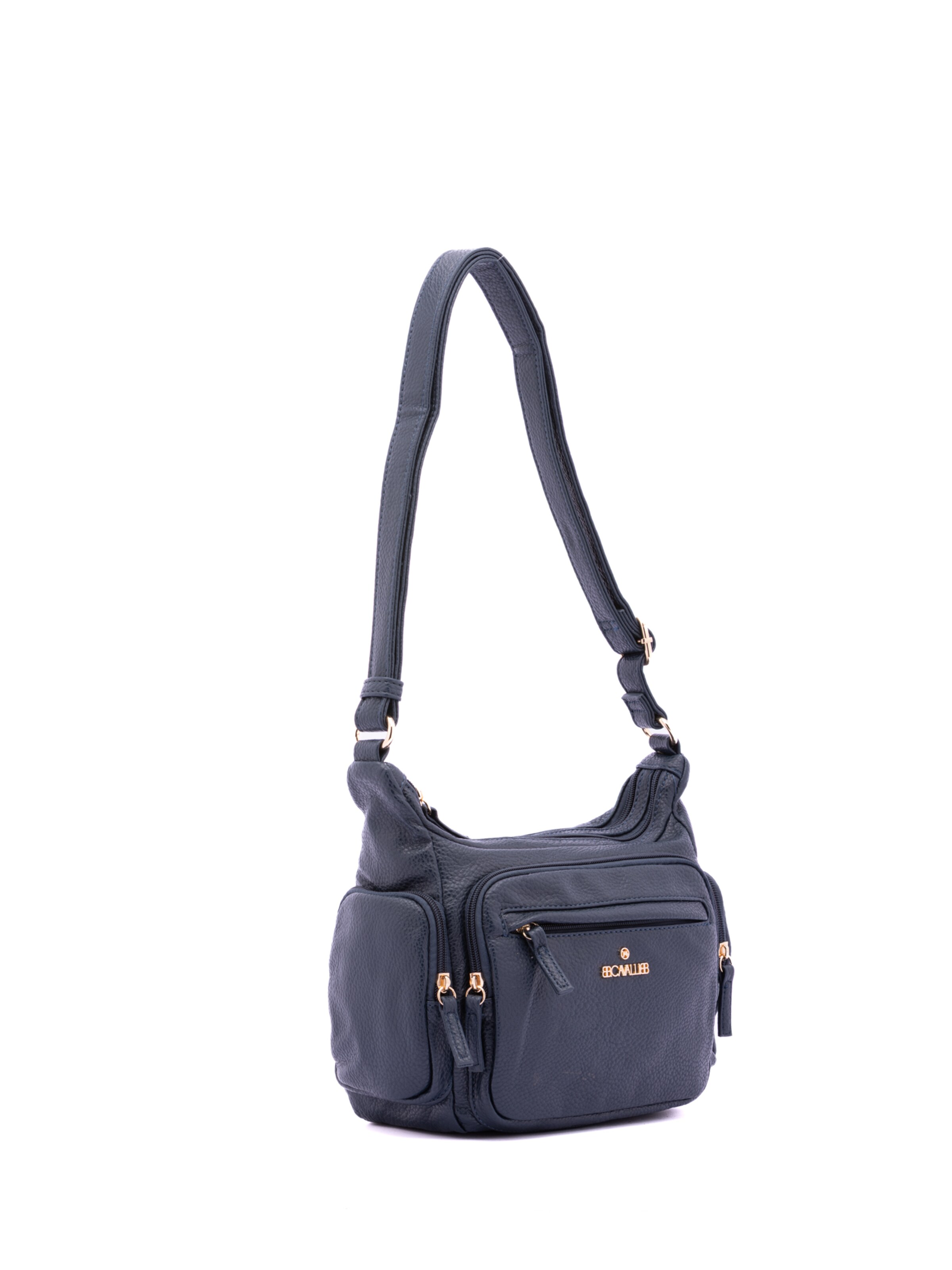 Borsa a spalla 'Borsa a Spalla Donna B Cavalli Ecopelle Zip' di B. Cavalli in blu
