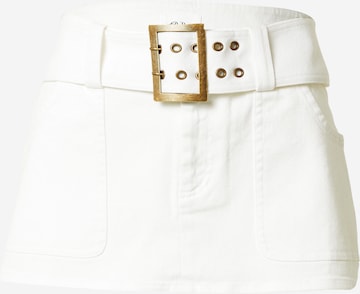 Bella x ABOUT YOU Skirt 'Clarissa' in White: front