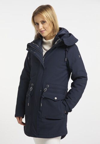 DreiMaster Klassik Winterparka in Blau: Vorderseite