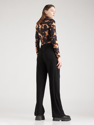 JAN 'N JUNE Wide leg Pants in Black