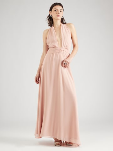 VERO MODA Βραδινό φόρεμα 'Bluebelle' σε ροζ: μπροστά