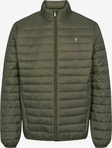Veste mi-saison ' Mark ' U.S. POLO ASSN. en vert : devant