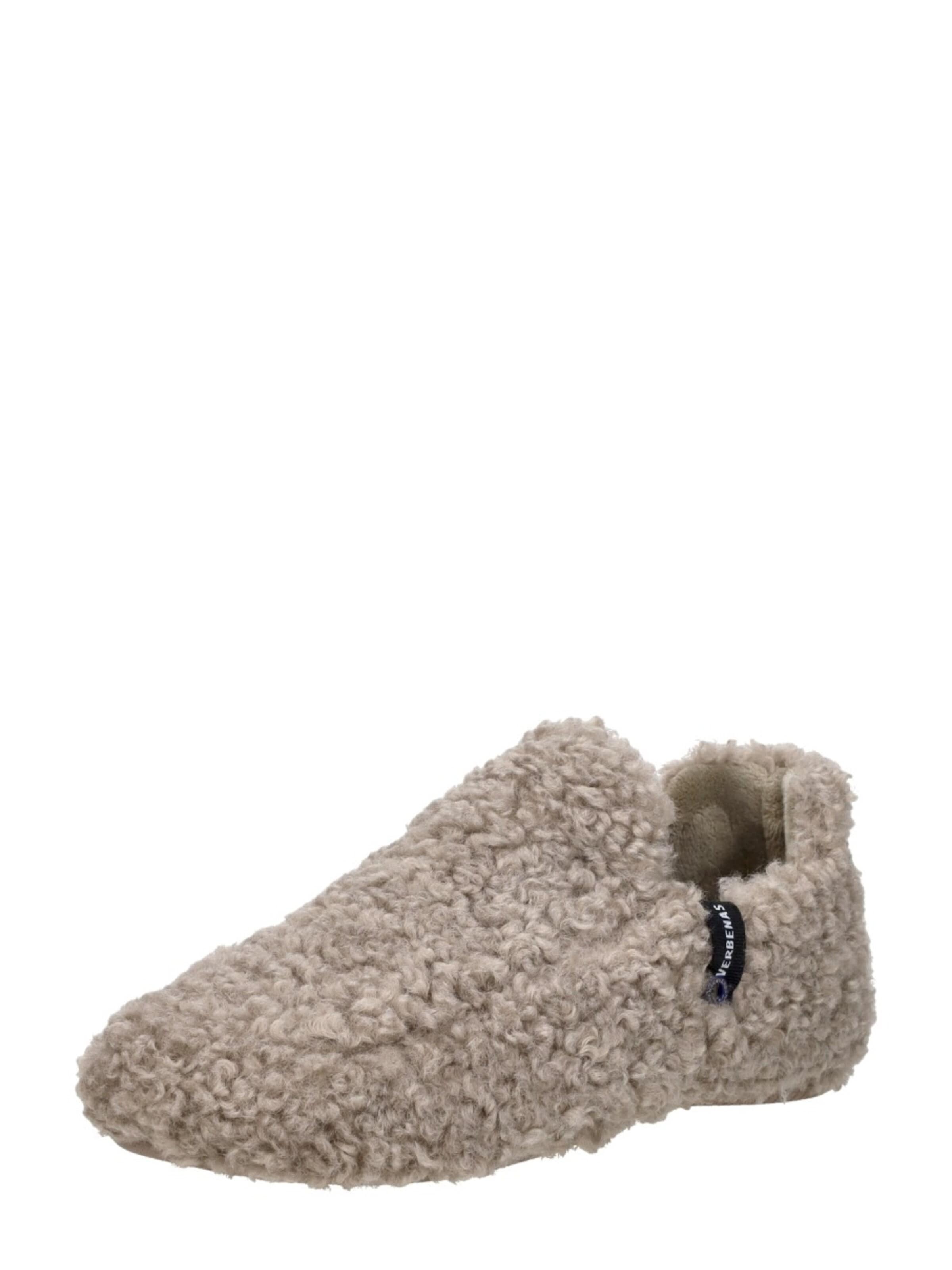 VERBENAS Huisschoenen 'Yuk Curly' in Grijs