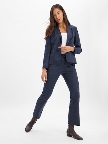 MOS MOSH Regular Bandplooibroek 'MMEllen Carie' in Blauw