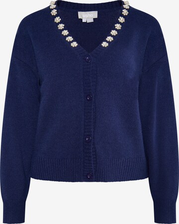 Cardigan 'Sivene' Usha en bleu : devant