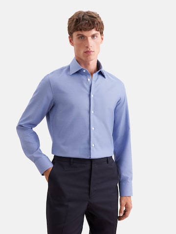SEIDENSTICKER Regular Fit Hemd in Blau