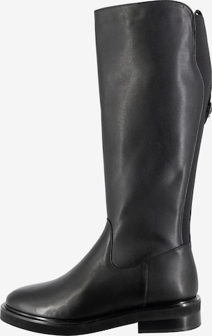 Bottes Usha en noir : devant