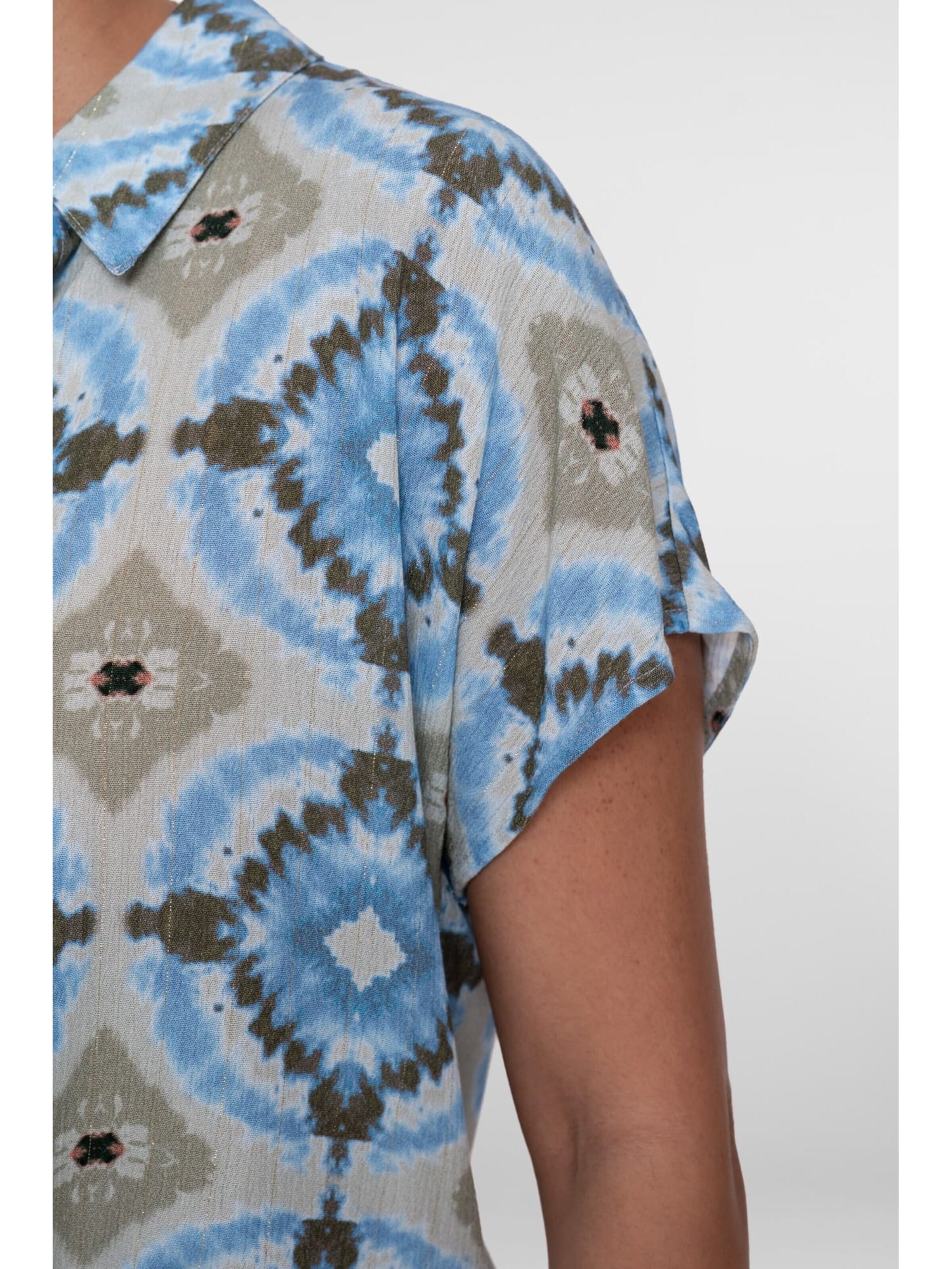 Geisha Blouse in Blue