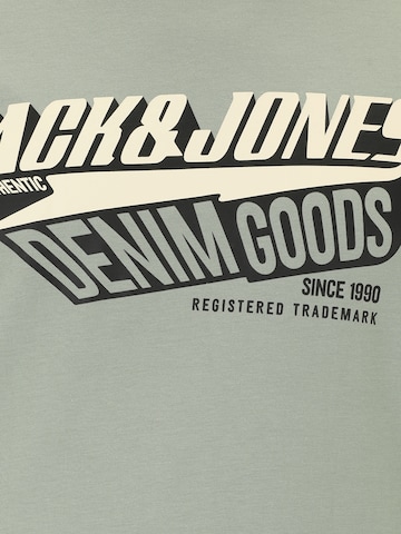 Jack & Jones Plus - Camiseta en azul