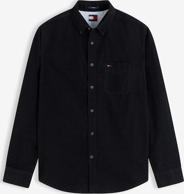 Chemise Tommy Jeans en noir : devant