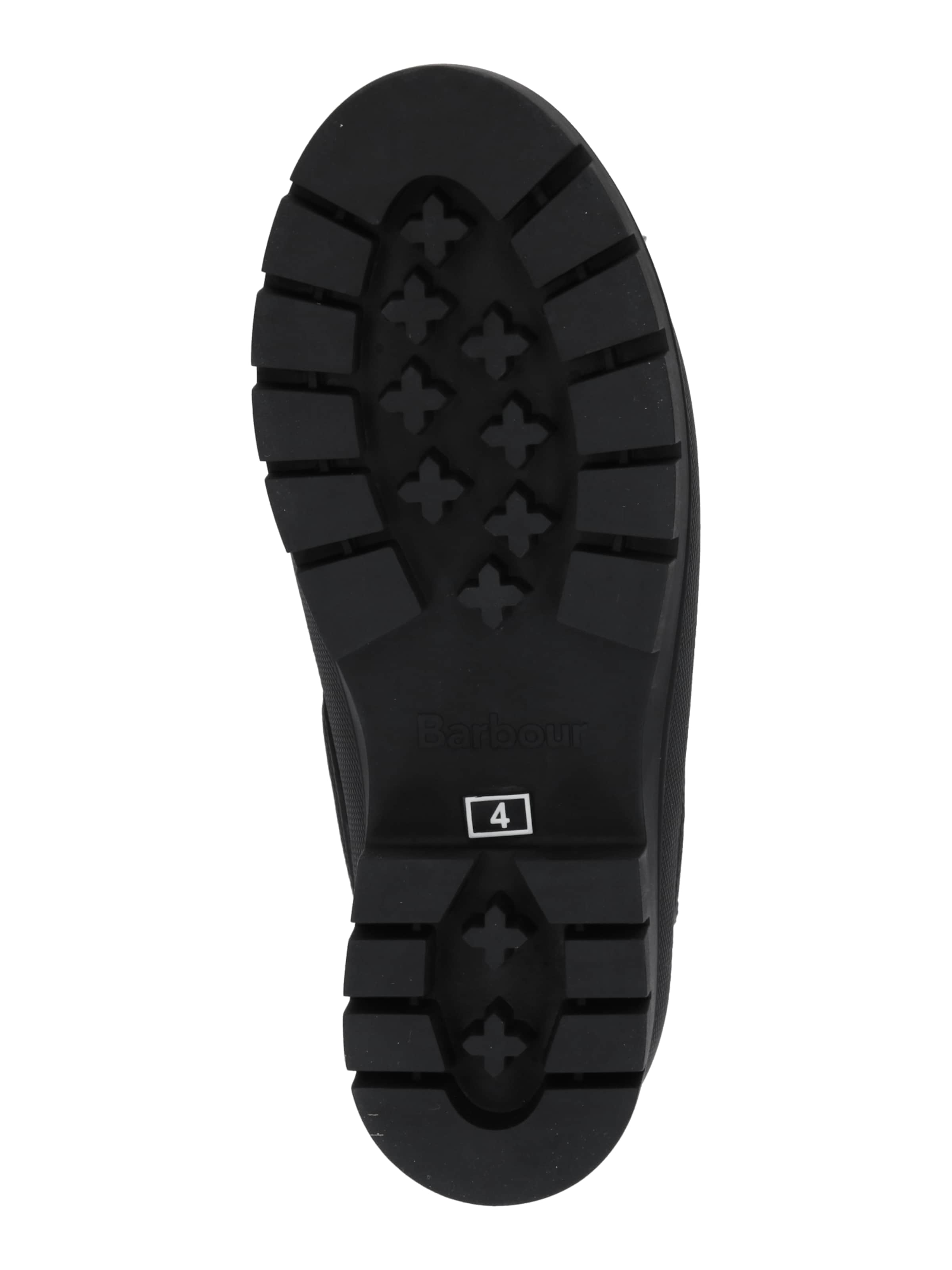 Barbour Gummistiefel 'Halton' in Schwarz