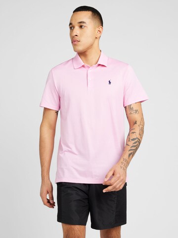 Polo Ralph Lauren T-shirt 'TOUR' i rosa: framsida