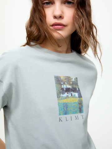 Pull&Bear T-Shirt in Blau