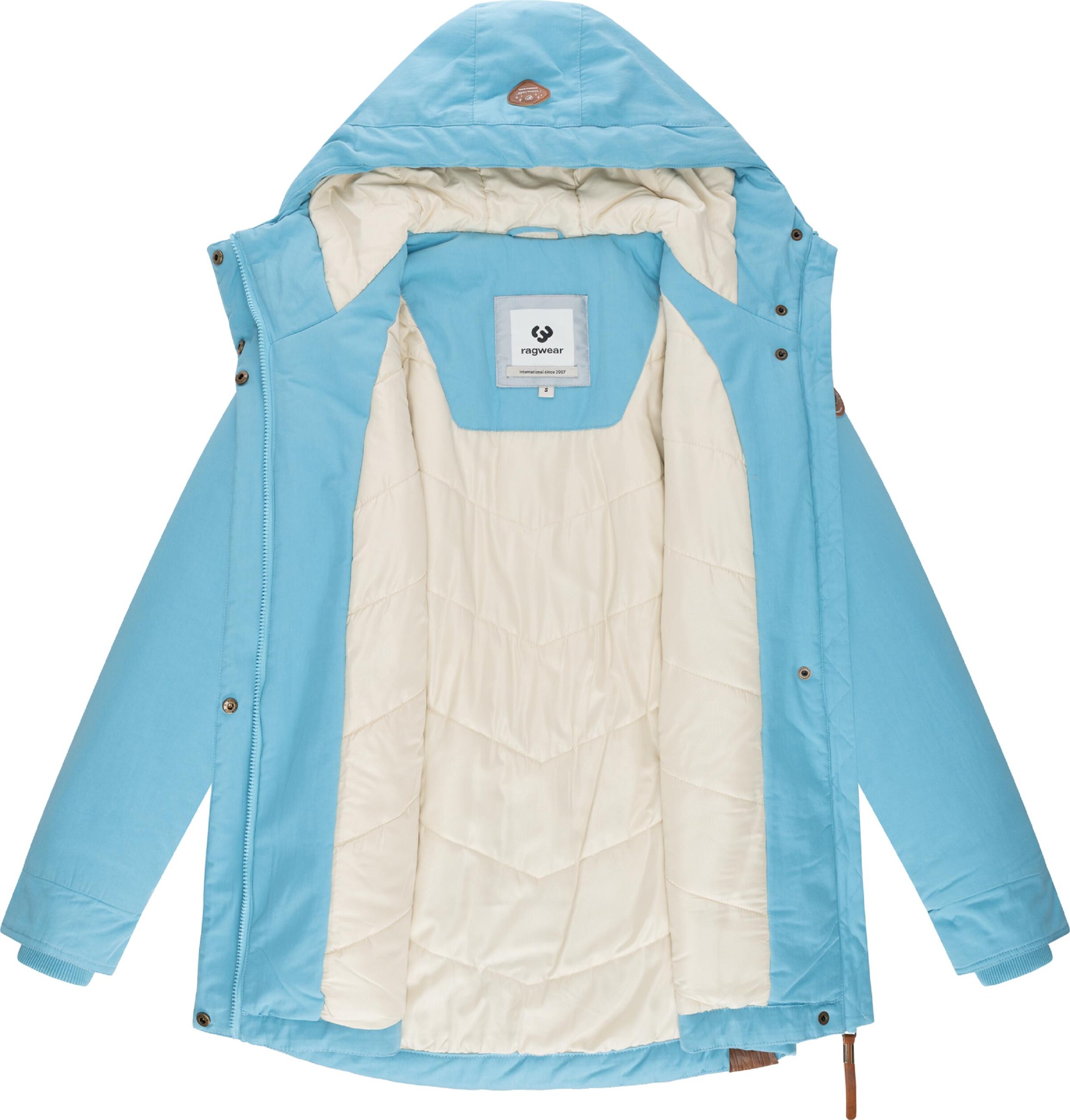 Ragwear Winter Jacket 'Monadena' in Blue