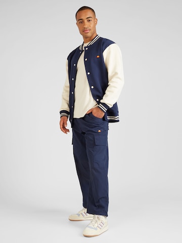 ELLESSE Regular Cargo Pants 'Drillar' in Blue