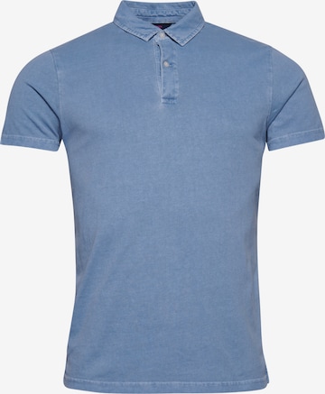 T-Shirt Superdry en bleu : devant