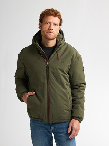Petrol Industries Winter jacket 'Sierra' in Green: front