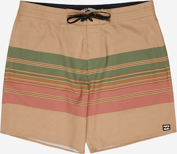 BILLABONG Swimming Trunks 'Spinner Low Tide' in Brown: front