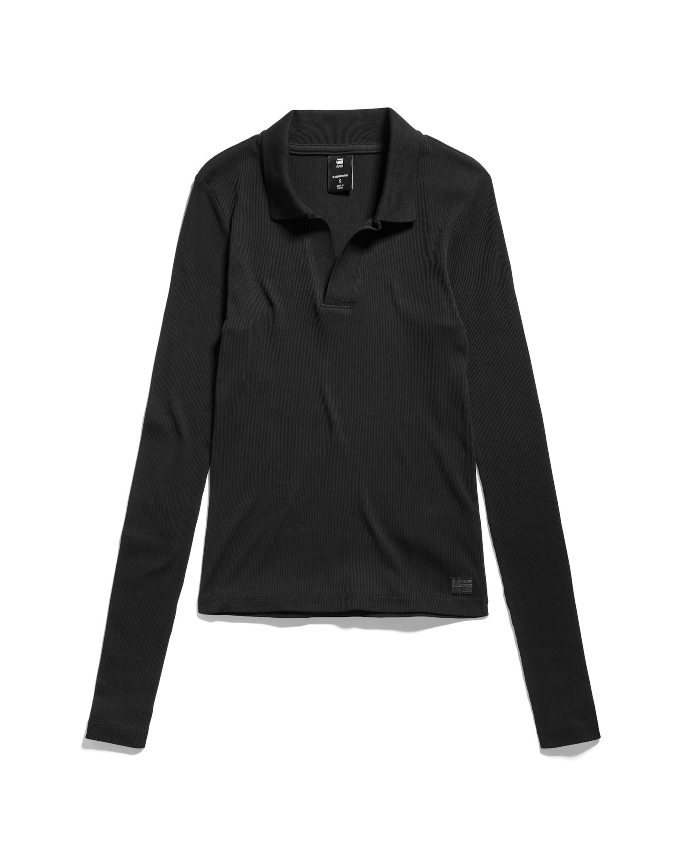 G-STAR Koszulka w kolorze czarny: przód