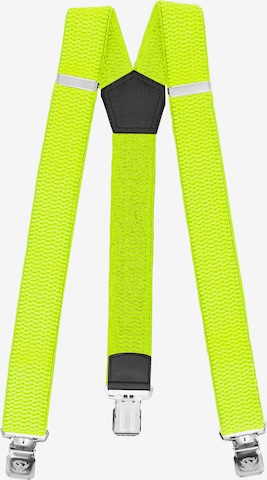 Fabio Farini Suspenders in Yellow: front