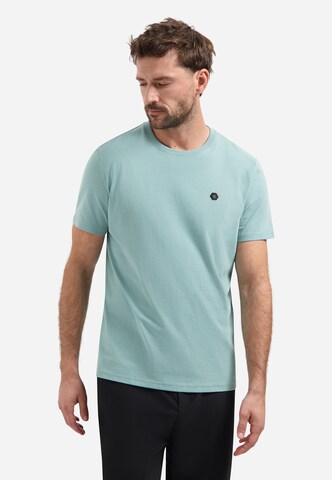 No Excess Shirt in Blue: front