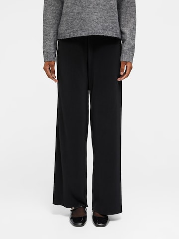 OBJECT Loose fit Pants 'SHILA' in Black: front