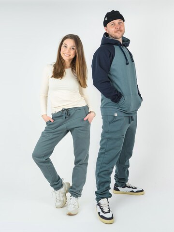 NOORLYS Regular Workout Pants 'STIEFBUCK' in Blue