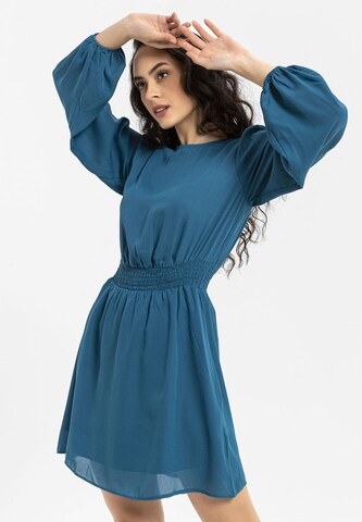 Jimmy Sanders Dress in Blue: front