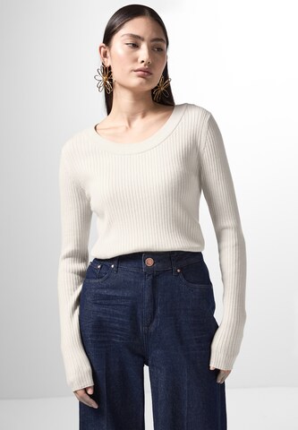 Street One Studio Sweater in White