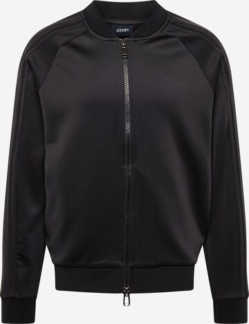 JOOP! Zip-Up Hoodie 'Samir' in Black: front