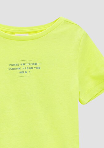 T-Shirt s.Oliver en vert
