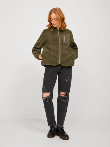 JJXX Fleece jas 'Julie' in Groen