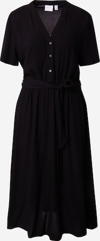 VILA - Vestidos camiseiros 'MOASHLY' em preto: frente