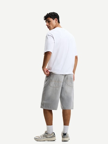 Loosefit Jean Bershka en gris